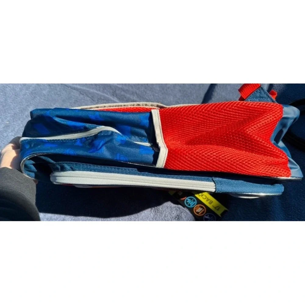Nintendo Super Mario 17 Inch Backpack Mario Luigi Yoshi Padded Laptop Sleeve NWT